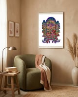 Graffiti Digital 26 framed in a tender room thumbnail