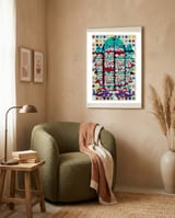 Graffiti Digital 32 framed in a tender room thumbnail