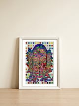 Graffiti Digital 38 — framed, leaning against the wall thumbnail