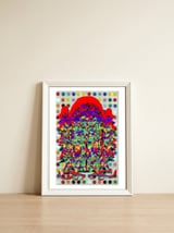 Graffiti Digital 41 — framed, leaning against the wall thumbnail