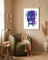 Mujer B 7  framed in a tender room thumbnail