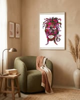 Mujer B 8  framed in a tender room thumbnail