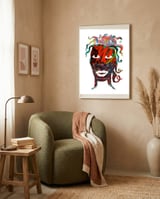 Mujer B 9  framed in a tender room thumbnail