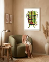Mujer B 43 framed in a tender room thumbnail