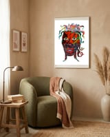Mujer B 54 framed in a tender room thumbnail