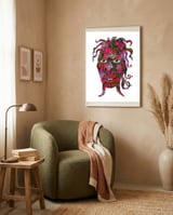Mujer B 55 framed in a tender room thumbnail