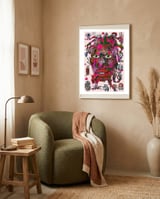 Mujer B 35 framed in a tender room thumbnail