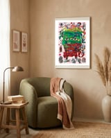 Mujer B 37 framed in a tender room thumbnail