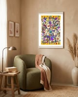 Planta Salvaje Nueva 8 framed in a tender room thumbnail