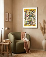 Planta Salvaje Nueva 9 framed in a tender room thumbnail