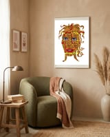 Mujer B 59 framed in a tender room thumbnail