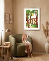 Isla Art Print framed in a tender room thumbnail