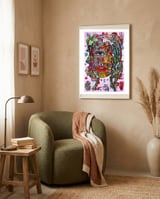 Mujer Digital 2 29 framed in a tender room thumbnail