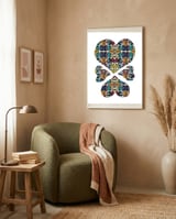 4 Corazones 8  framed in a tender room thumbnail