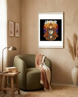 Saiyan Samurai framed in a tender room thumbnail