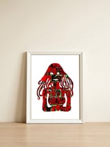 Mujer Digital 4 7  — framed, leaning against the wall thumbnail