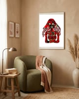 Mujer Digital 4 7  framed in a tender room thumbnail