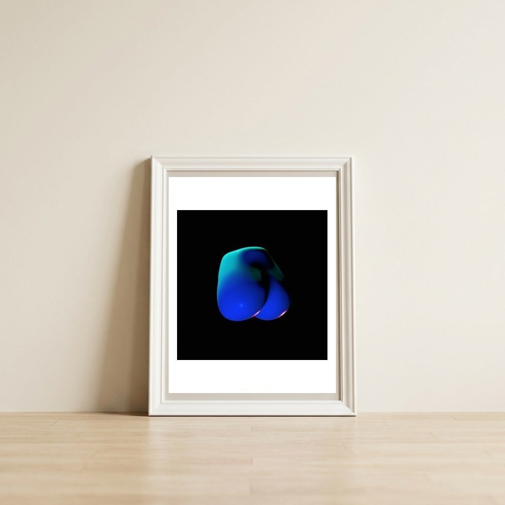 A$$ SOUTH WEST — framed, leaning against the wall