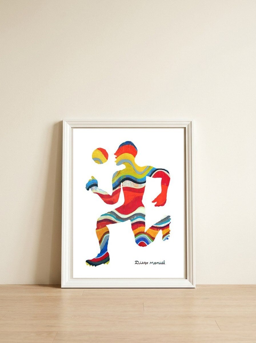 Jugador Nuevo 1 13  — framed, leaning against the wall