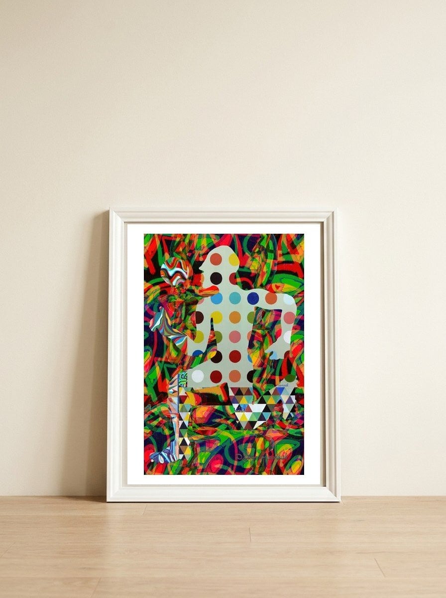 Jugador Nuevo 1 Nuevo 11 — framed, leaning against the wall