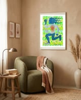 Jugador Nuevo 1 Nuevo 14 framed in a tender room thumbnail