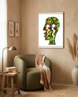 Perfil Con Rayos  framed in a tender room thumbnail