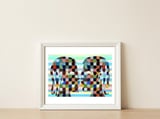 Graffiti Digital 12 2022 D 5 — framed, leaning against the wall thumbnail