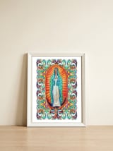 Virgen De Guadalupe 6 — framed, leaning against the wall thumbnail