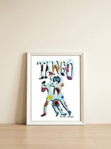 Tango 7  — framed, leaning against the wall thumbnail