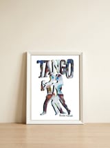 Tango 10  — framed, leaning against the wall thumbnail