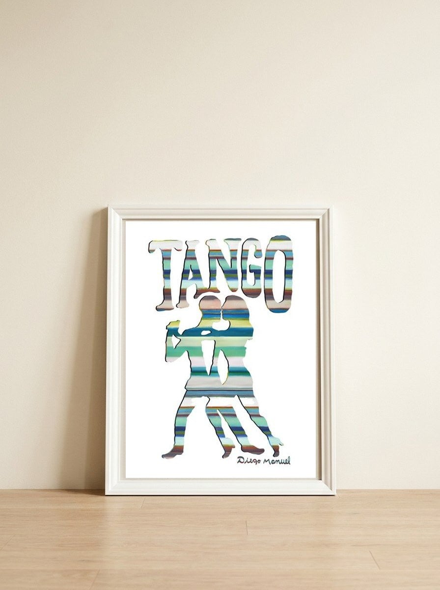 Tango 21 — framed, leaning against the wall