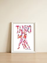 Tango 29 — framed, leaning against the wall thumbnail