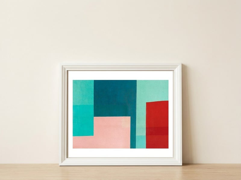 Fleeing Trends 05 — framed, leaning against the wall