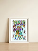 Tango C 5 — framed, leaning against the wall thumbnail