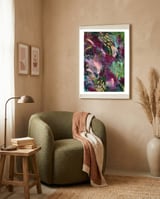 Flowers In The Forest framed in a tender room thumbnail