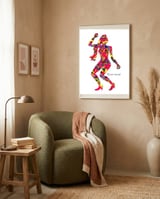 Dance Girl B 2  framed in a tender room thumbnail