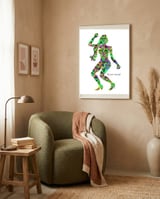 Dance Girl B 3  framed in a tender room thumbnail