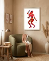 Dance Girl B 5  framed in a tender room thumbnail