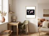 Wanderlust (Black) framed in a focused room thumbnail