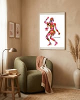 Dance Girl B 14 framed in a tender room thumbnail