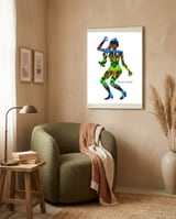 Dance Girl B 15  framed in a tender room thumbnail