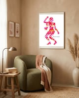 Dance Girl B 16  framed in a tender room thumbnail