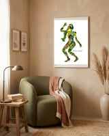 Dance Girl B 20 framed in a tender room thumbnail