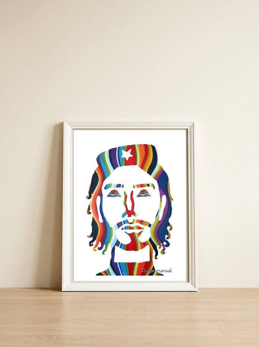 Che 1 Copia — framed, leaning against the wall