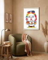 Che 5  framed in a tender room thumbnail