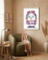 Che 14  framed in a tender room thumbnail