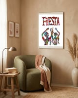 Fiesta 4  framed in a tender room thumbnail
