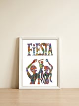 Fiesta 6 — framed, leaning against the wall thumbnail