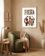 Fiesta 10  framed in a tender room thumbnail