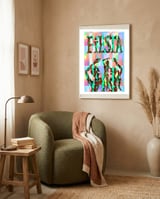 Fiesta 23 framed in a tender room thumbnail